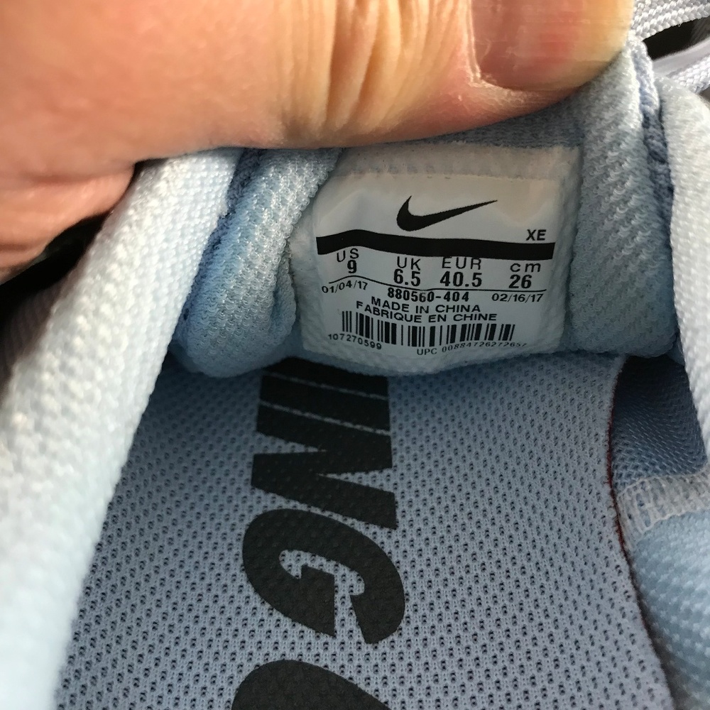 Excellent NIKE AIR ZOOM Pegasus + 34 Ice Blue /Fox_7